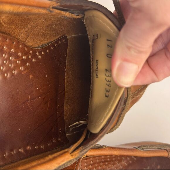 L.L. Bean Men's Boat Mocs Sz 12 Brown - Picture 9 of 9